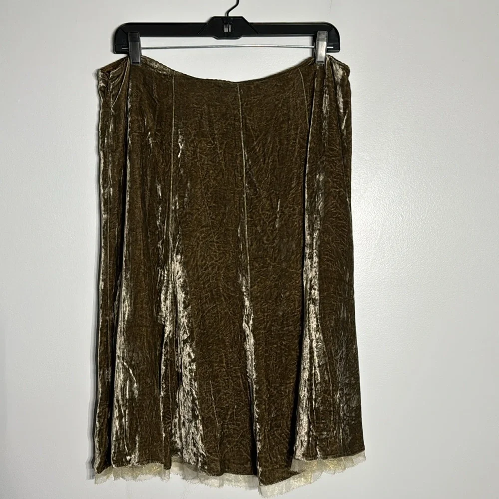 Elie Tahari Velvet Skirt - Picture 3 of 3